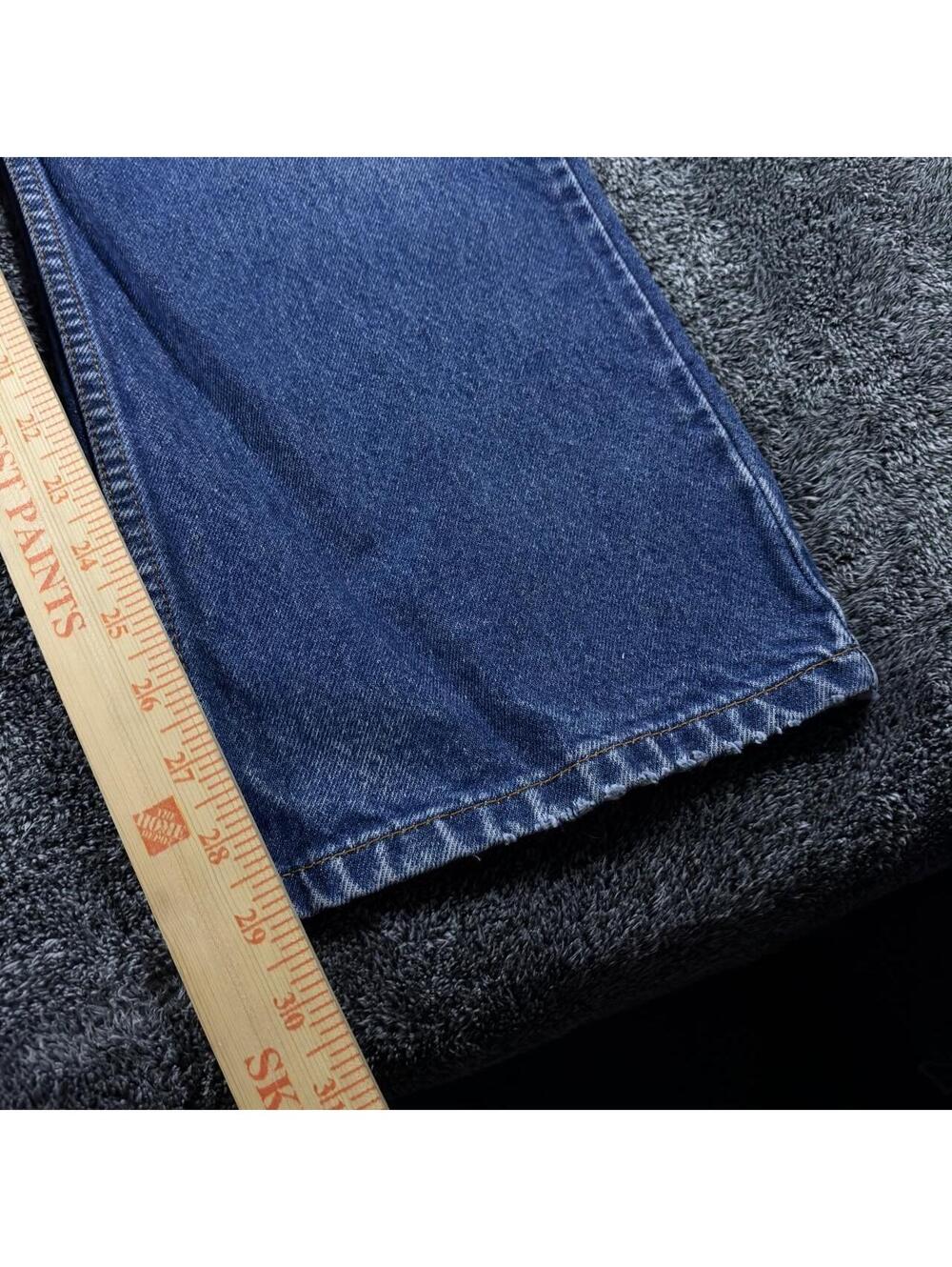 Vintage 90s Levi’s 517 Faded Bootcut Jeans - Fits 33x29! - Picture 7 of 8